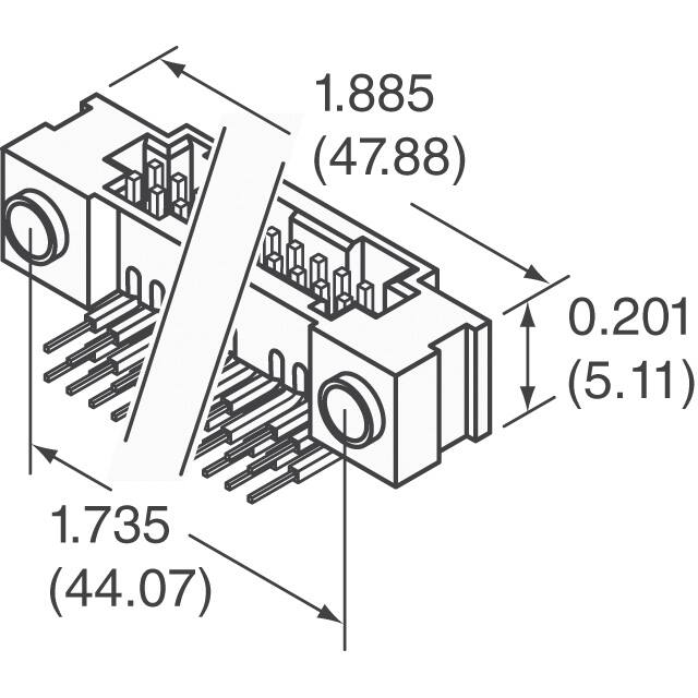 87402-130LF Amphenol ICC (FCI)  Headers Male Pins